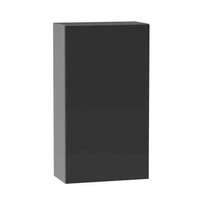 ADAMA Küchenschrank mit Regal - Breite 60 cm, schwarz/grau