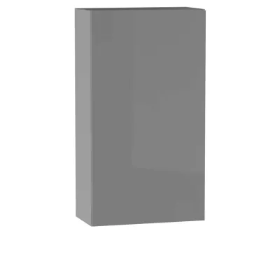 ADAMA Regal Küchenschrank - Breite 60 cm, Hochglanzgrau/Grau