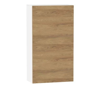 ADAMA Küchenschrank mit Regalen - Breite 60 cm, Hickory natur/weiß