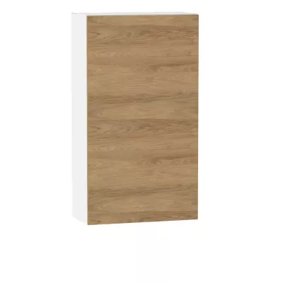 ADAMA Küchenschrank mit Regalen - Breite 60 cm, Hickory natur/weiß
