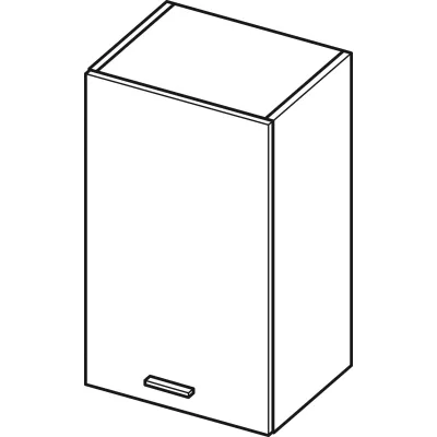 Küchenoberschrank ADAMA – Breite 45 cm, Craft Eiche Gold/Weiß