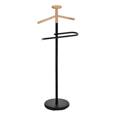 Stummer Diener DOFL - schwarz / Buche