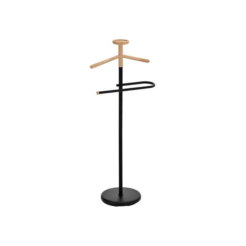 Stummer Diener DOFL - schwarz / Buche