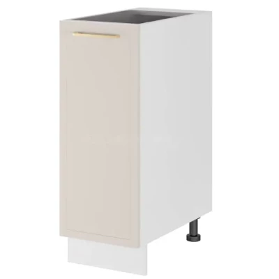 ARACY Unterschrank - Breite 30 cm, weiß, Beine 10 cm
