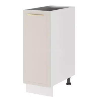 ARACY Unterschrank - Breite 30 cm, weiß, Beine 10 cm
