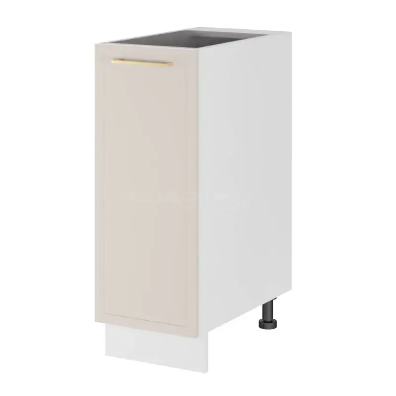 ARACY Unterschrank - Breite 30 cm, weiß, Beine 15 cm