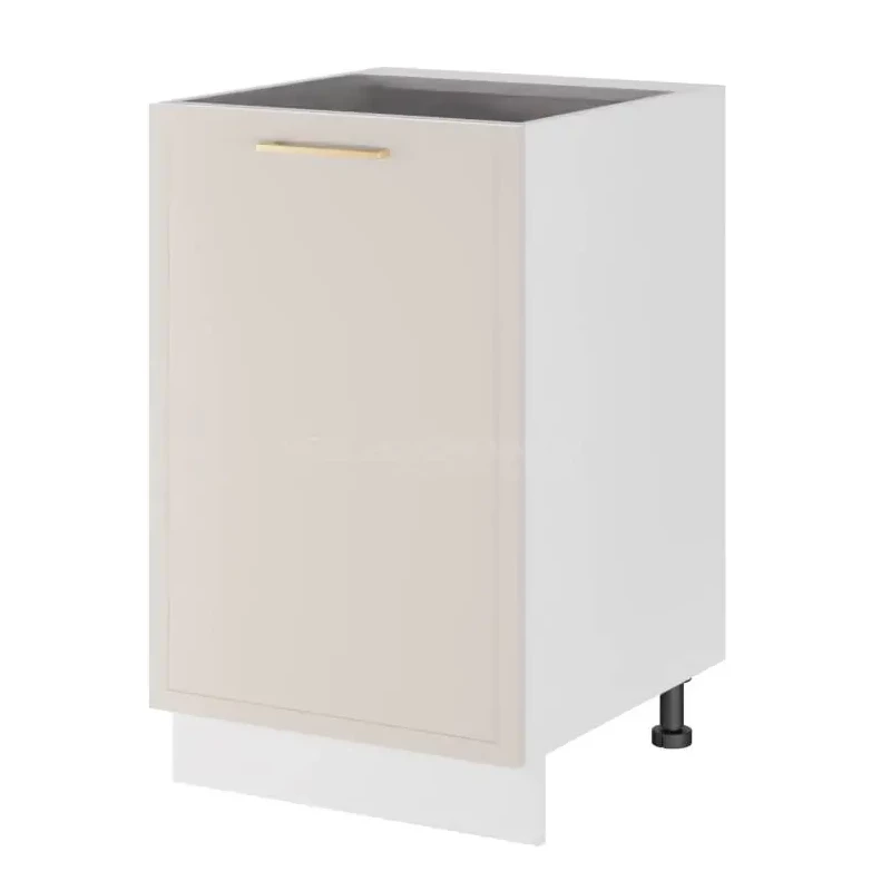 Küchenunterschrank ARACY - Breite 50 cm, weiß, Beine 10 cm