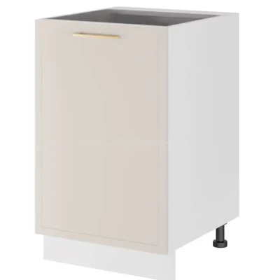 Küchenunterschrank ARACY - Breite 50 cm, weiß, Beine 15 cm