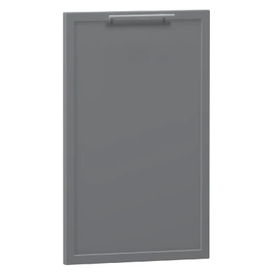 Tür für Einbaugeschirrspüler ARACY - 45x72 cm, grau