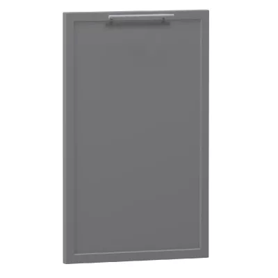 Tür für Einbaugeschirrspüler ARACY - 45x72 cm, grau