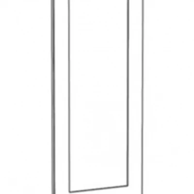 Seitliche Abdeckplatte für Küchenoberschrank ARACY - 30x72 cm, weiß