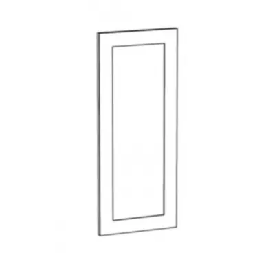 Seitliche Abdeckplatte für Küchenoberschrank ARACY - 30x72 cm, weiß