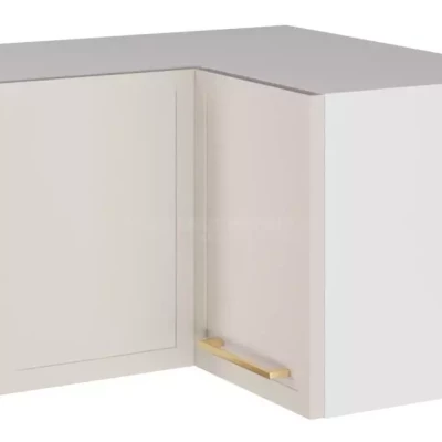 Eckoberschrank ARACY - Breite 60 cm, weiß