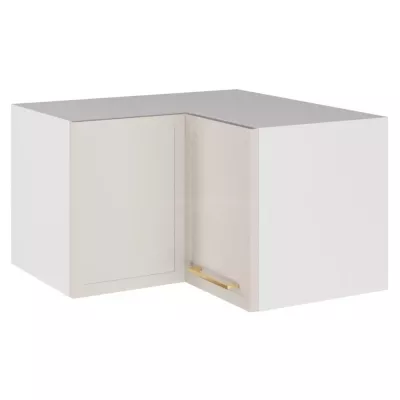 Eckoberschrank ARACY - Breite 60 cm, weiß