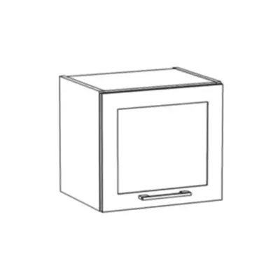 Küchen-Hängeschrank ARACY - Breite 40 cm, weiß