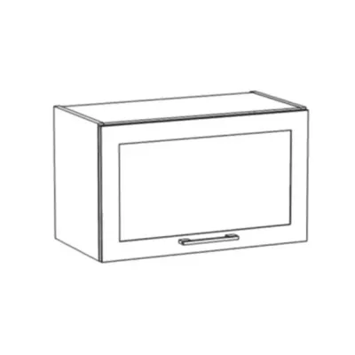 Küchen-Hängeschrank ARACY - Breite 60 cm, weiß