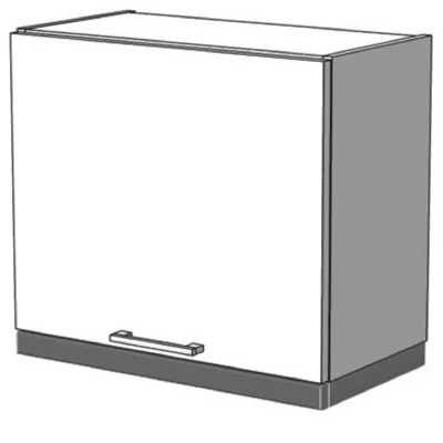 Dunstabzugshaube ARACY - Breite 60 cm, grau / weiß