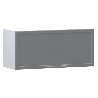 Küchenwandschrank ARACY - Breite 80 cm, grau/weiß
