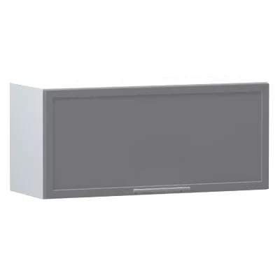 Küchenwandschrank ARACY - Breite 80 cm, grau/weiß