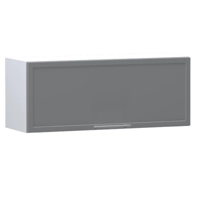 Küchenwandschrank ARACY - Breite 90 cm, grau/weiß