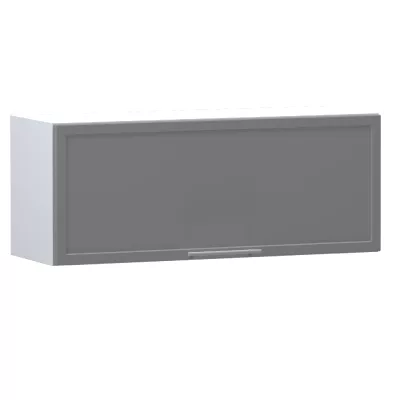 Küchenwandschrank ARACY - Breite 90 cm, grau/weiß