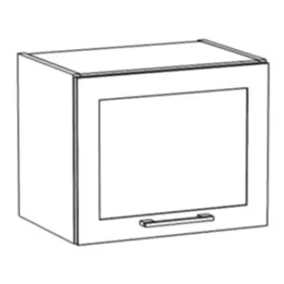 Küchenwandschrank ARACY - Breite 45 cm, grau/weiß