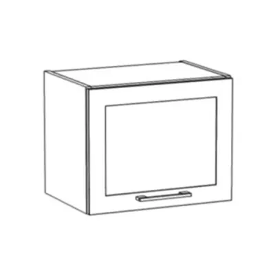 Küchen-Hängeschrank ARACY - Breite 45 cm, weiß