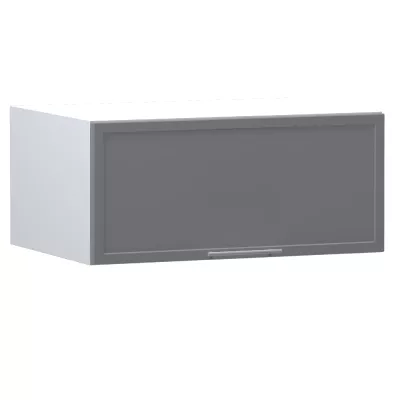 Küchenwandschrank ARACY – Breite 80 cm, grau/weiß
