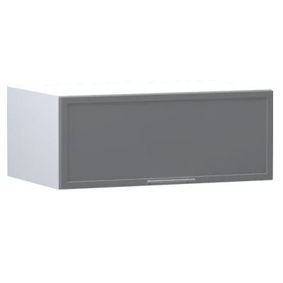 Küchenwandschrank ARACY – Breite 90 cm, grau/weiß
