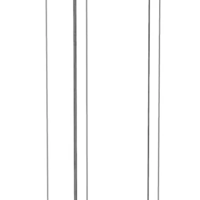 ARACY Regal Küchenschrank - Breite 40 cm, grau / weiß