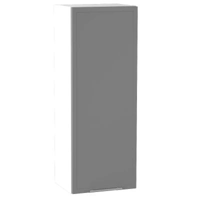 ARACY Regal Küchenschrank - Breite 40 cm, grau / weiß