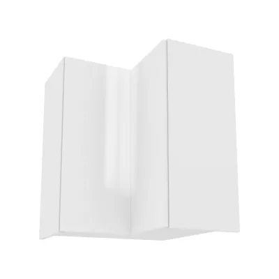 Kücheneckschrank IRENA - Breite 60 cm, weiß glänzend