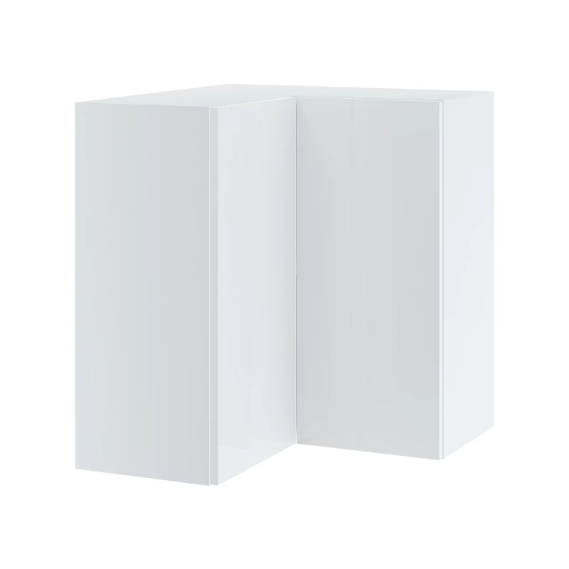 Kücheneckschrank IRENA - Breite 65 cm, weiß glänzend