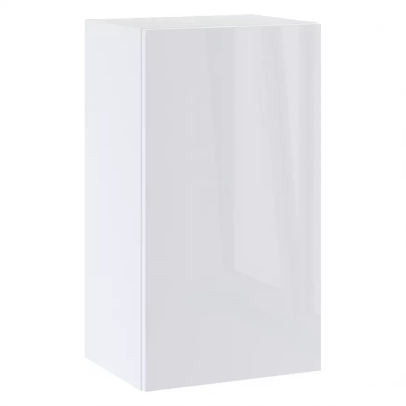 IRENA Küchenschrank mit Regal - Breite 40 cm, weiß glänzend