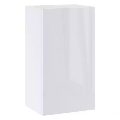 IRENA Küchenschrank mit Regal - Breite 40 cm, weiß glänzend