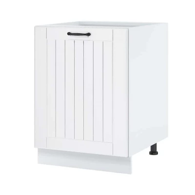 LESJA Inselschrank - Breite 60 cm, weiß, Beine 15 cm