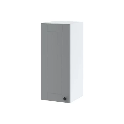 Küchenoberschrank LESJA – Breite 30 cm, grau/weiß