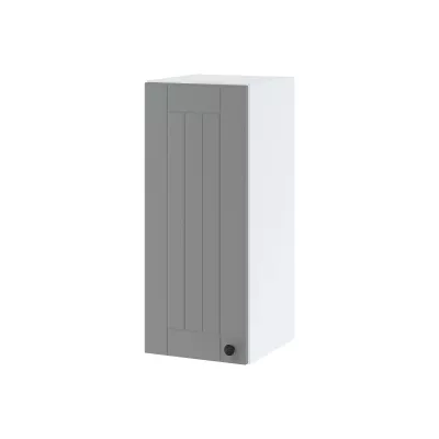 Küchenoberschrank LESJA – Breite 30 cm, grau/weiß