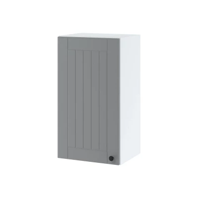 Küchenoberschrank LESJA – Breite 40 cm, grau/weiß