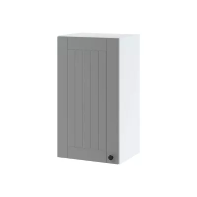 Küchenoberschrank LESJA – Breite 40 cm, grau/weiß