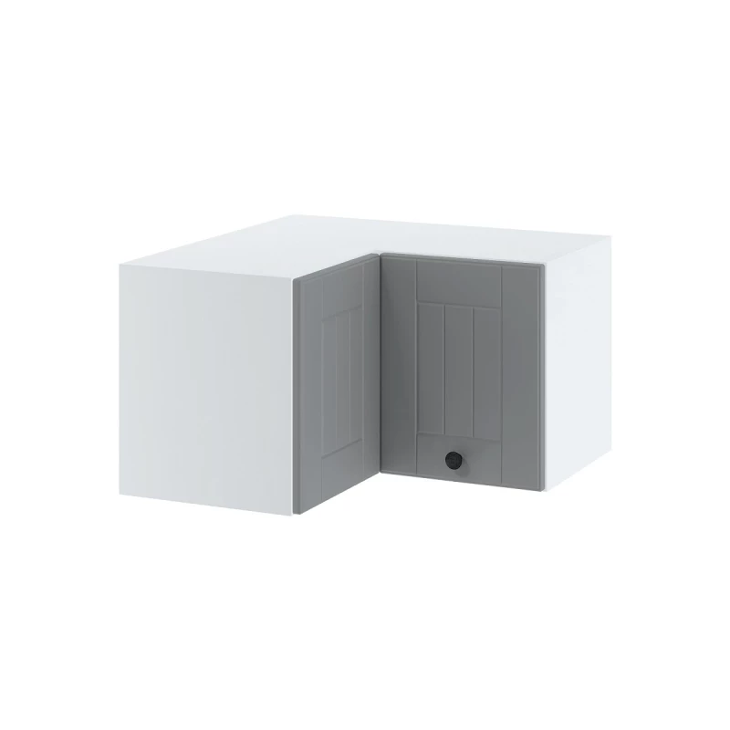 Kücheneckschrank LESJA – Breite 60 cm, grau/weiß