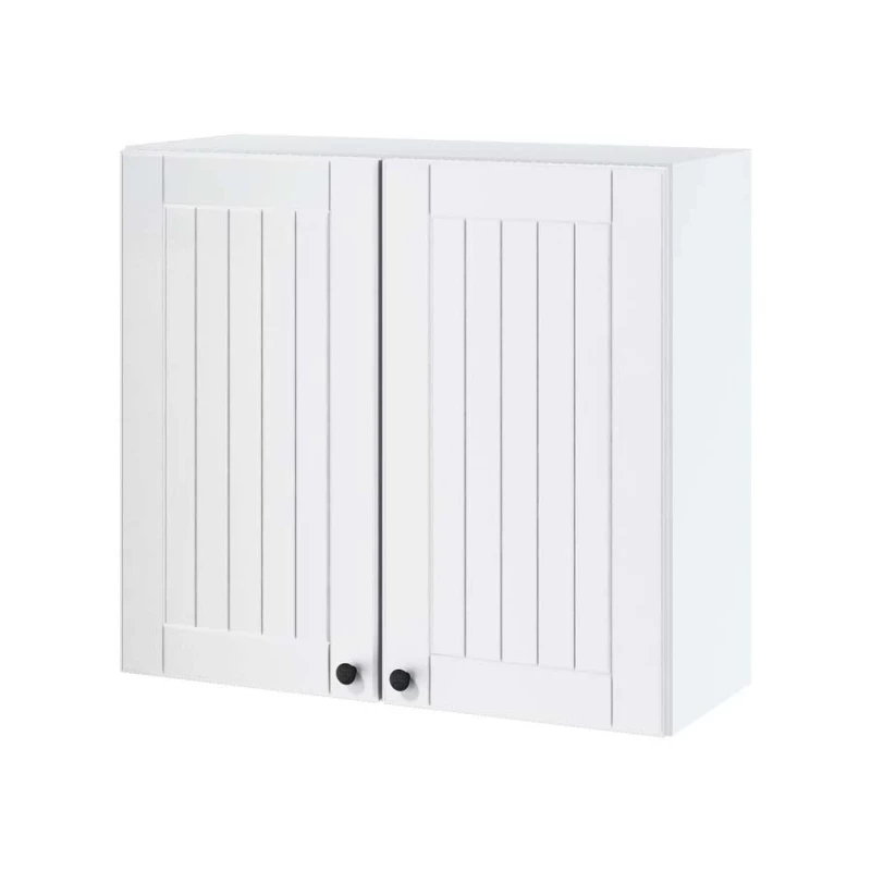LESJA Oberschrank mit Abtropffläche - Breite 80 cm, weiß