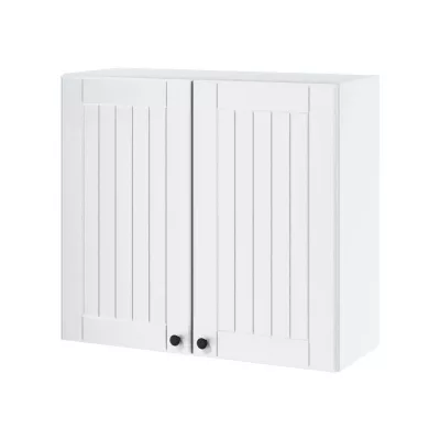 LESJA Oberschrank mit Abtropffläche - Breite 80 cm, weiß