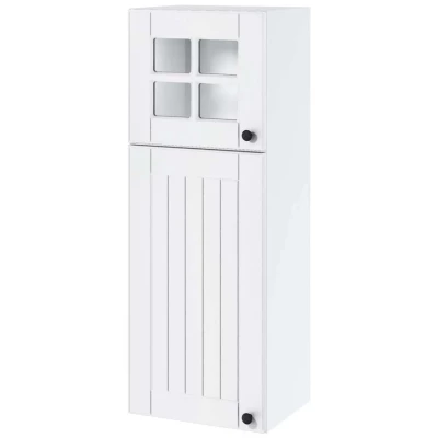 Zweitüriger Hängeschrank LESJA - Breite 40 cm, weiß