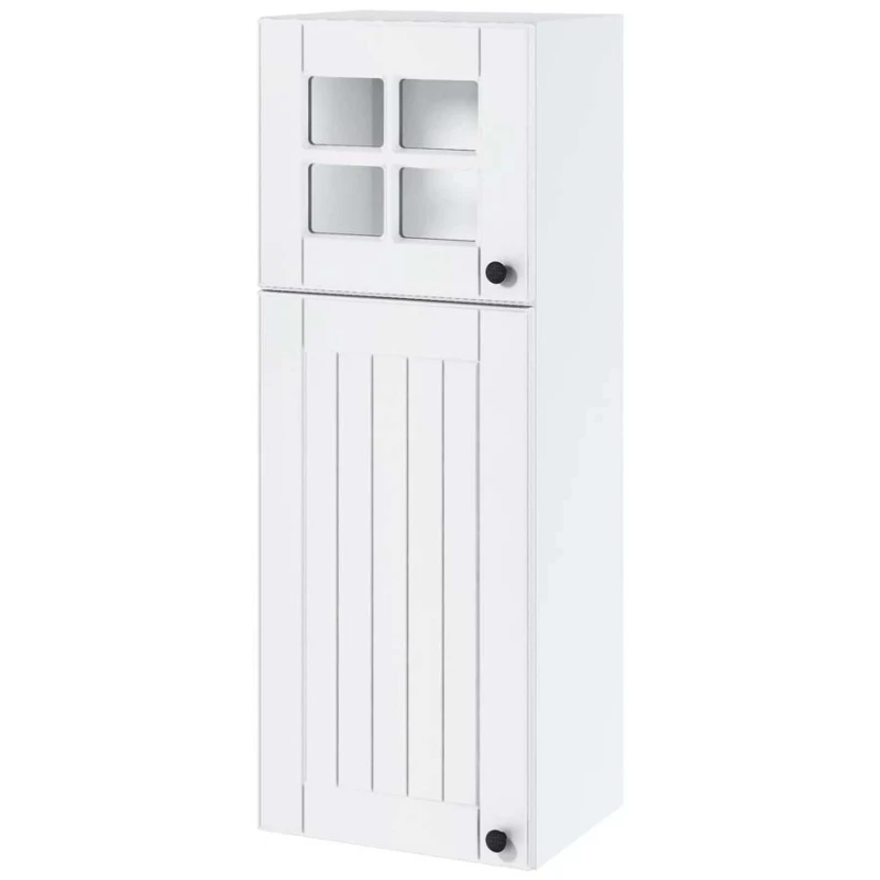 Zweitüriger Hängeschrank LESJA - Breite 40 cm, weiß