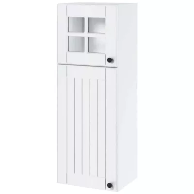Zweitüriger Hängeschrank LESJA - Breite 40 cm, weiß