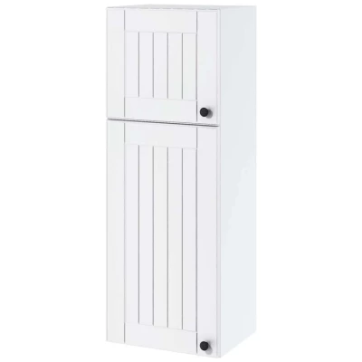 Hängeschrank LESJA mit zwei Türen - Breite 40 cm, weiß