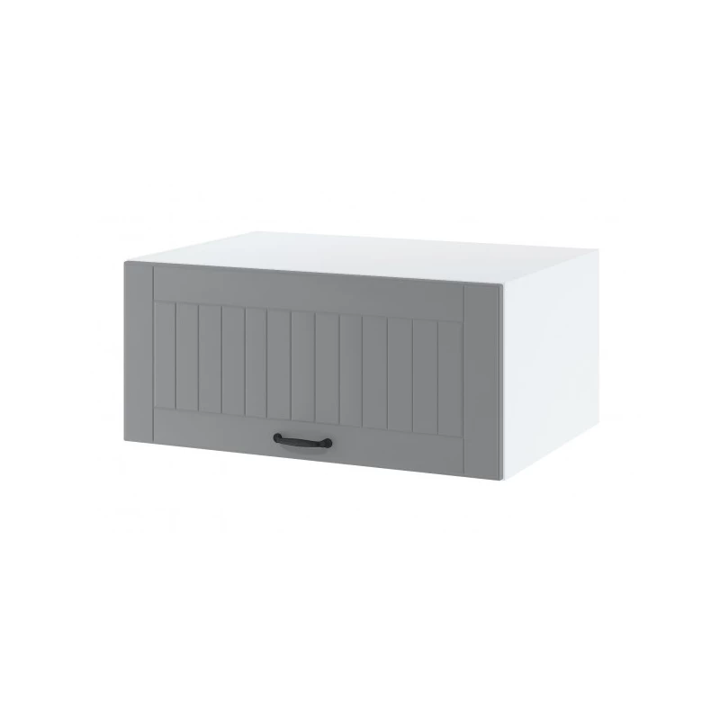 Küchenhängeschrank LESJA – Breite 80 cm, grau/weiß