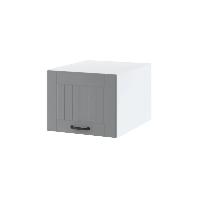Küchenhängeschrank LESJA – Breite 45 cm, grau/weiß