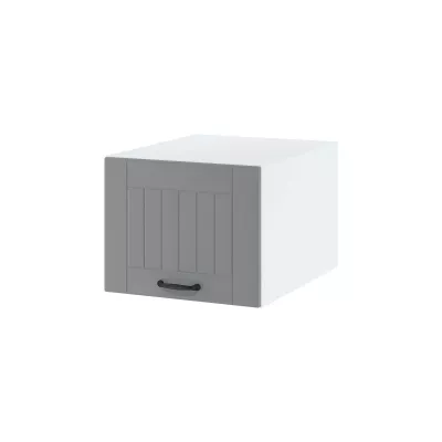 Küchenhängeschrank LESJA – Breite 45 cm, grau/weiß